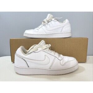 Size 7 - Nike Ebernon Low Triple White AQ1775-100